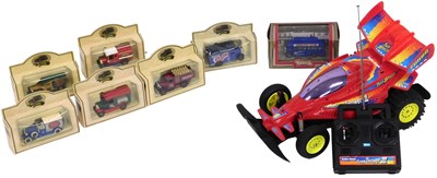 Lot 427 - A Radio Shack flame thrower radio-control...