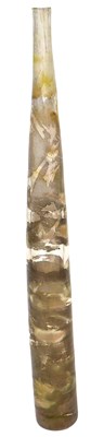 Lot 437 - An early 21stC elongated glass bottle vase,...