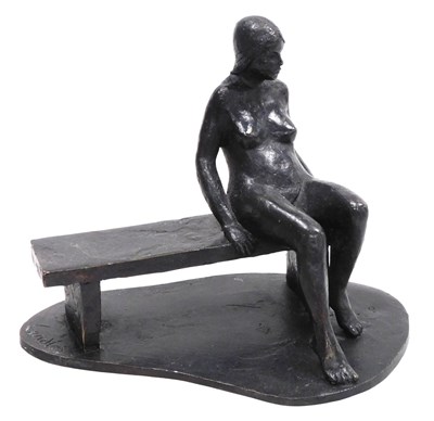 Lot 438 - William Landles (Scottish 1923-2016). Bronze...