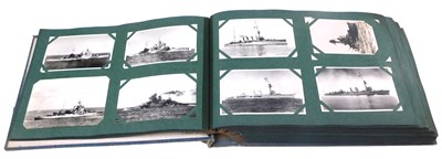 Lot 474 - Deltiology postcards, an album of World War I...