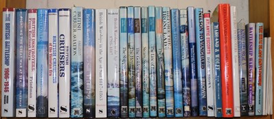 Lot 457 - Conway & Seaforth Naval books. Friedman...