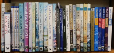 Lot 460 - Seaforth & Conway Naval books. Warship,...