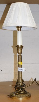 Lot 2076 - Withdrawn pre sale by vendor. A brass table...