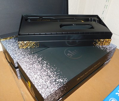 Lot 2107 - Three She Styler hair straighteners, boxed....