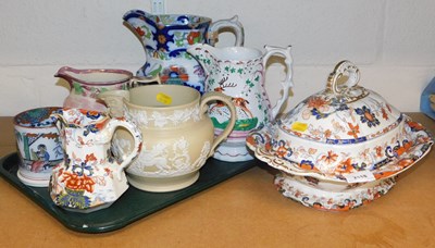 Lot 2118 - A group of 19thC and later ceramics, to...