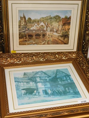 Lot 2120 - Various pictures, prints, etc., to include...