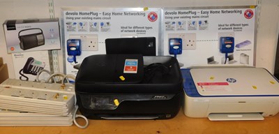 Lot 2129 - Two HP printers, comprising an Office Jet 3831...
