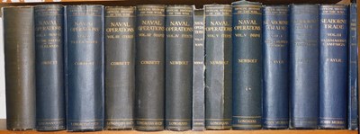 Lot 466 - WWI Naval books. Corbett (Sir Julian) Naval...