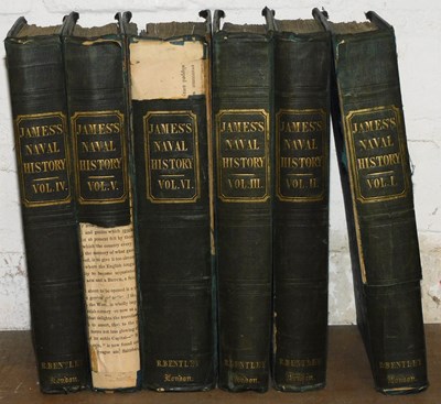 Lot 467 - Naval books. James (William) The Naval History...