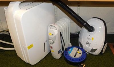 Lot 2148 - A Blyss dehumidifier, together with a Bush...