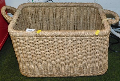Lot 2149 - Withdrawn pre sale by vendor. A wicker twin...