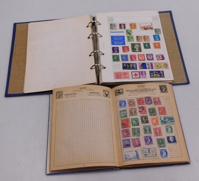 Lot 2162 - An Improved Postage Stamp Album, containing GB...