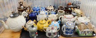 Lot 2164 - A quantity of 19thC and later teapots, to...