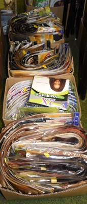 Lot 2207 - A quantity of synthetic hair pieces, braids,...