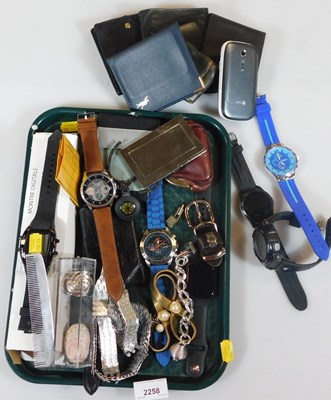 Lot 2258 - Various wristwatches, to include some smart...