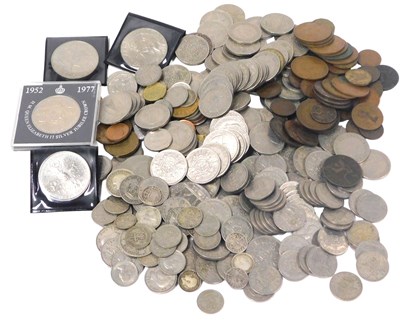 Lot 520 - George V and later silver coinage, pennies,...