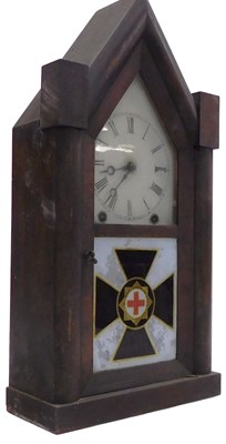 Lot 536 - A late 19thC American mahogany cased Masonic...
