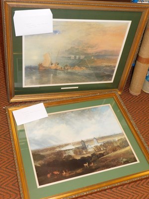 Lot 2268 - After Turner. London from Greenwich and...