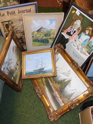 Lot 2297 - Pictures, prints, etc., to include a Mackenzie'...