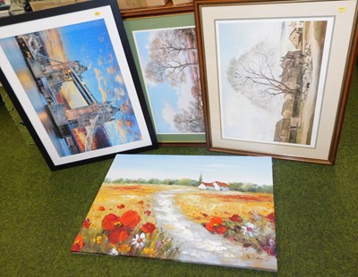 Lot 2299 - Pictures, prints, etc., to include after Alan...