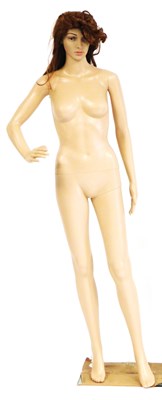 Lot 632 - A mannequin of a lady, 172cm high.