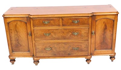 Lot 682 - A Victorian mahogany breakfront...