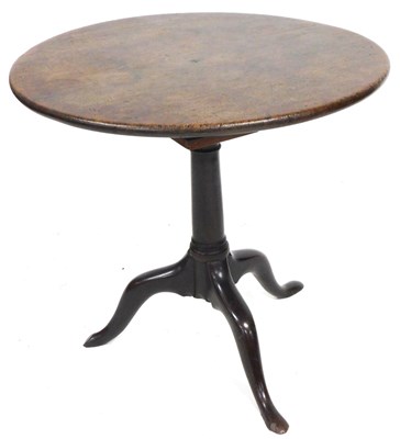 Lot 649 - A George III mahogany tilt top bird cage...