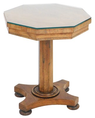 Lot 651 - A late Regency rosewood occasional table, with...