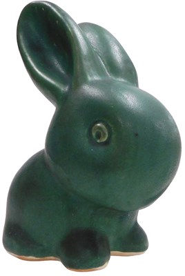 Lot 148 - A Bourne Denby pottery figure of a green...