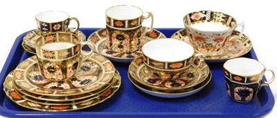 Lot 162 - A group of Royal Crown Derby porcelain Imari...