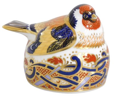 Lot 170 - A Royal Crown Derby Imari porcelain figure of...