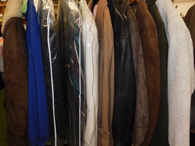 Lot 2275 - Gentleman's clothing, including a sheepskin...
