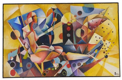 Lot 460 - Benjamin Paul Dolman. Hudson Studio, abstract,...