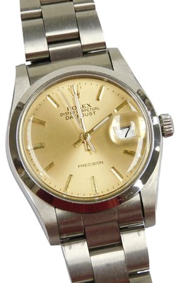 Lot 1 - A Rolex Oyster Perpetual Date Just gentleman's...