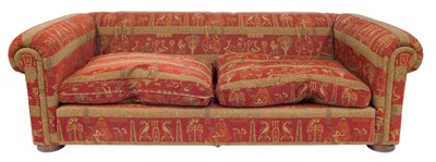 Lot 795 - A Duresta style sofa, upholstered with...