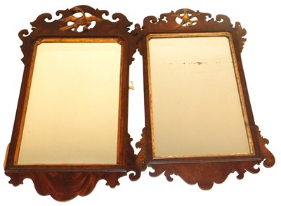 Lot 764 - Two early 20thC Georgian style mahogany and...
