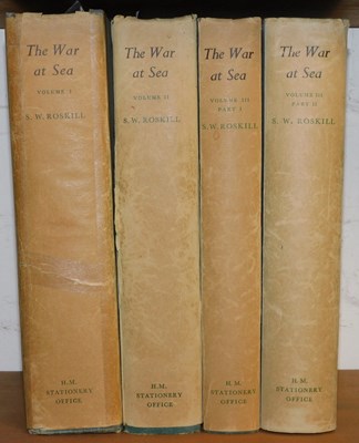Lot 453A - Roskill (Captain S W RN). The War at Sea, 4...
