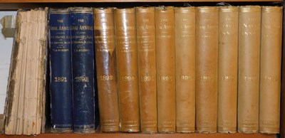 Lot 454A - Naval history books. Brassey (Lord) and Barnes...