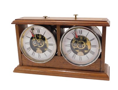 Lot 16 - A 20thC RELIABLE CHESS TIMER skeleton chess...