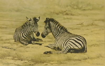 Lot 280 - After David Shepherd. African Children, being...