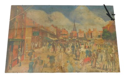 Lot 298 - C.K.P. Wide Westgate, Grantham, oil, 90cm x...