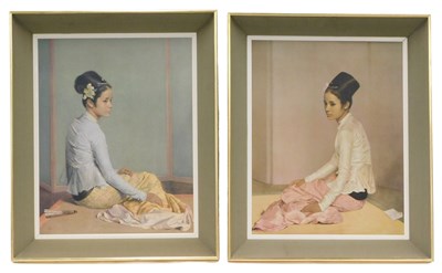 Lot 323 - After Sir Gerald Kelly. Princess Saw Ohn Nyun,...