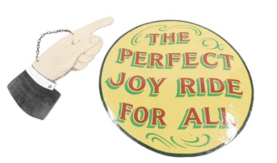 Lot 268 - Two advertising signs, comprising The Perfect...