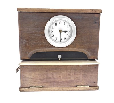 Lot 271 - A 20thC clocking in machine, from The National...