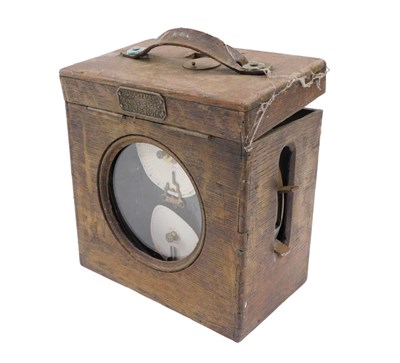 Lot 402 - A Gruchya Agency timing clock, Bournemouth, in...