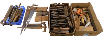 Lot 419 - A quantity of woodworking tools, comprising...