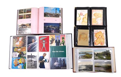 Lot 424 - A collection of modern postcards, greetings...