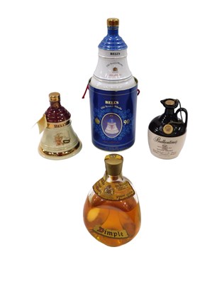 Lot 433 - Three Bell's whisky decanters, comprising The...