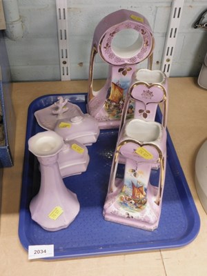 Lot 2034 - A quantity of dressing table ceramics,...
