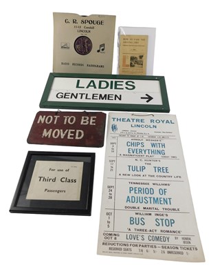 Lot 154 - 20thC advertising signs, comprising Lady's and...